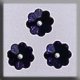 13009 Crystal Treasures-Margarita 6mm Heliotrop (Qty. 3) THUMBNAIL
